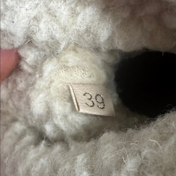 Duckfeet Shearling Lined Brown Leather Ankle Boots- Denmark Made sz 39 - Picture 4 of 4